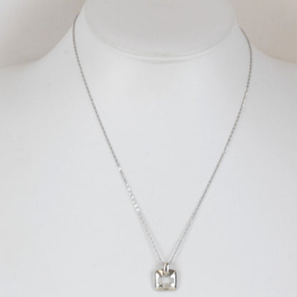 Tiffany & Co 925 Sterling Silver Pierced Cross Chain Aftermarket Necklace