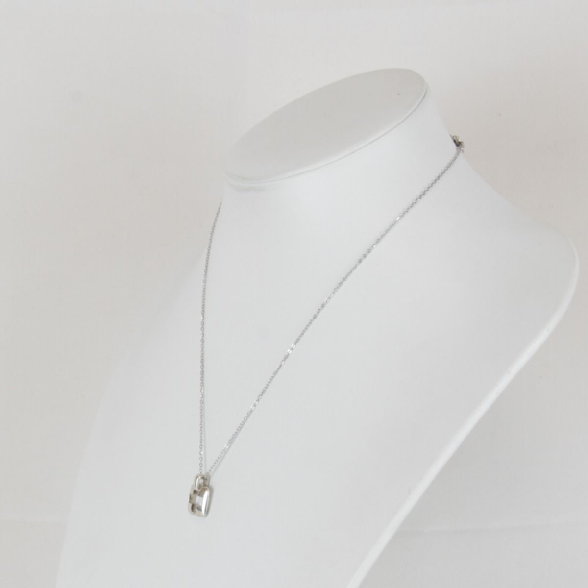 Tiffany & Co 925 Sterling Silver Pierced Cross Chain Aftermarket Necklace — view 7