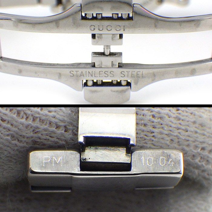 Gucci Watch Round Silver Dial SS Quartz Analog — view 5