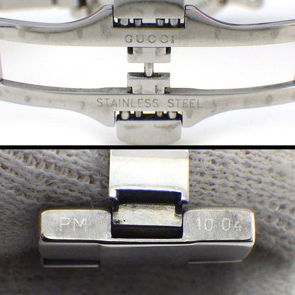 Gucci Watch Round Silver Dial SS Quartz Analog — view 5