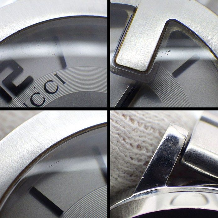 Gucci Watch Round Silver Dial SS Quartz Analog — view 6