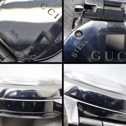Gucci Watch Round Silver Dial SS Quartz Analog — view 8