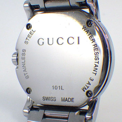 Gucci Watch Round Silver Dial SS Quartz Analog — view 4