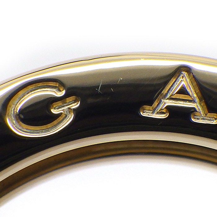 Bvlgari Ring B-zero One XS Band Logo 18k Yellow Gold — view 6