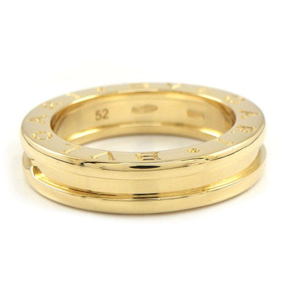 Bvlgari Ring B-zero One XS Band Logo 18k Yellow Gold — view 2