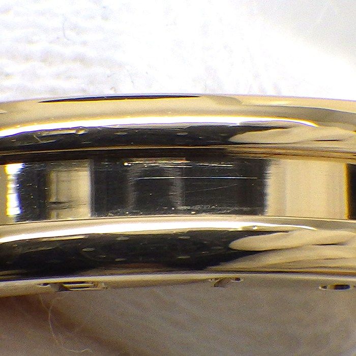 Bvlgari Ring B-zero One XS Band Logo 18k Yellow Gold — view 5