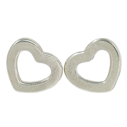 Tiffany & Co Open Heart 925 Earrings Silver