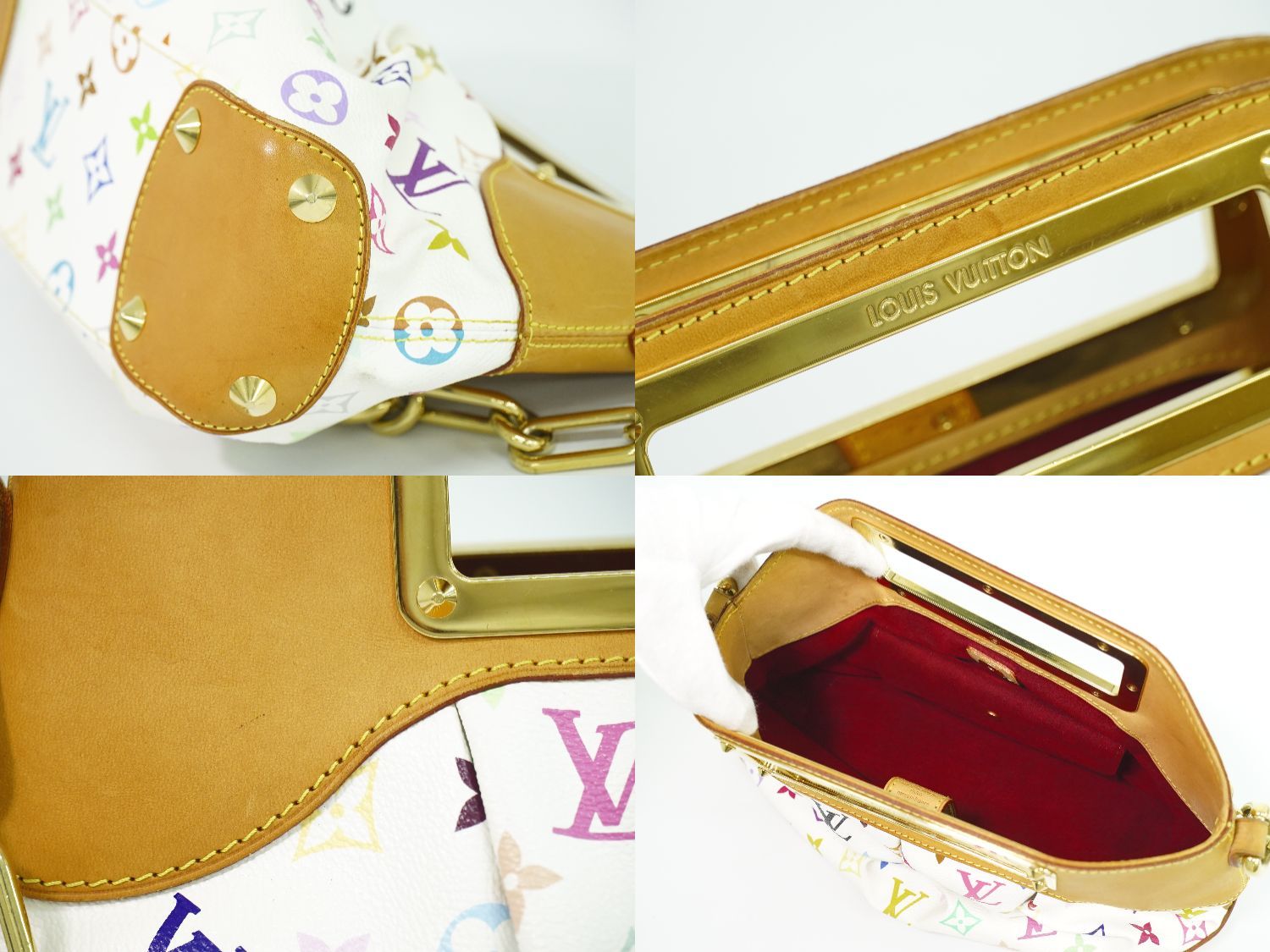 Louis Vuitton LV Judy PM Monogram Multicolor Takashi Murakami 2-Way Shoulder — view 7