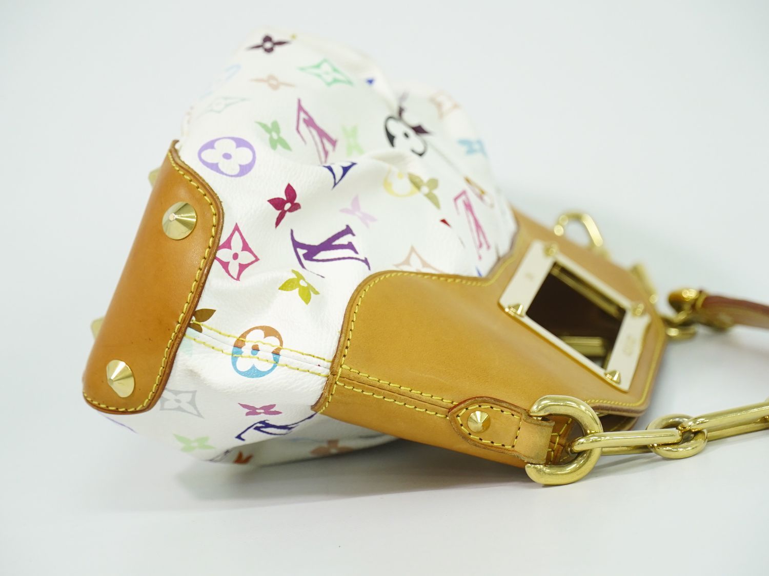 Louis Vuitton LV Judy PM Monogram Multicolor Takashi Murakami 2-Way Shoulder — view 4