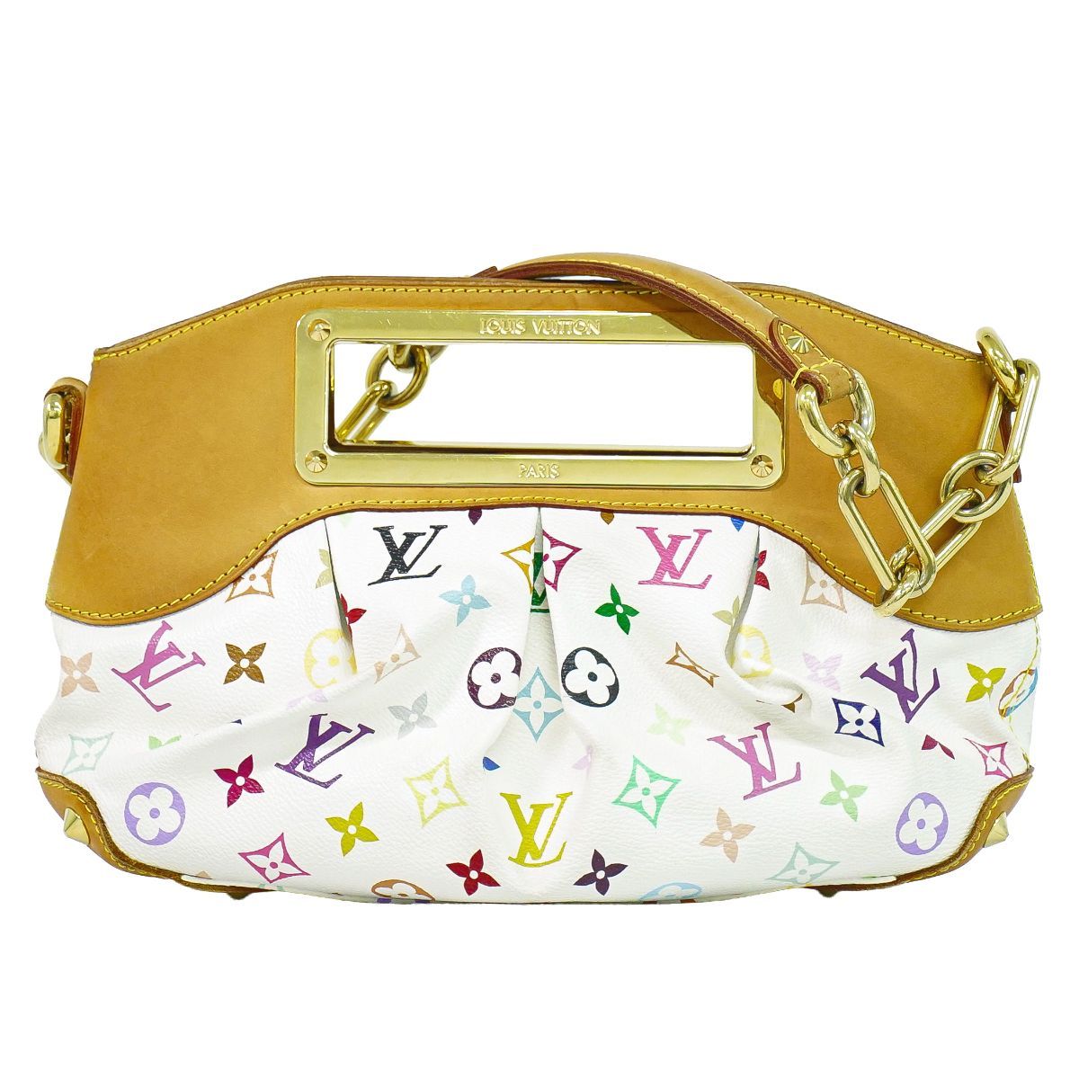 Louis Vuitton LV Judy PM Monogram Multicolor Takashi Murakami 2-Way Shoulder