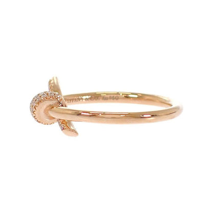 Tiffany & Co Knot Actual Ring Gold Diamond — view 5