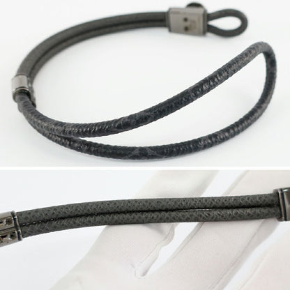 Louis Vuitton Heaven Bracelet le Puit Monogram Eclipse Canvas Silver — view 9