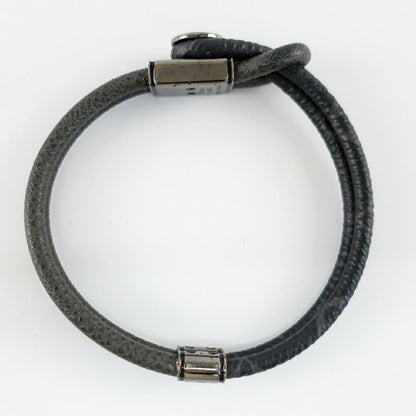 Louis Vuitton Heaven Bracelet le Puit Monogram Eclipse Canvas Silver — view 4