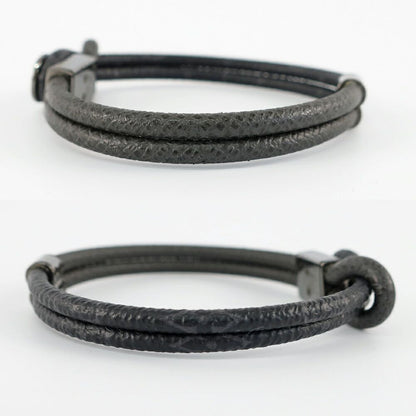 Louis Vuitton Heaven Bracelet le Puit Monogram Eclipse Canvas Silver — view 3