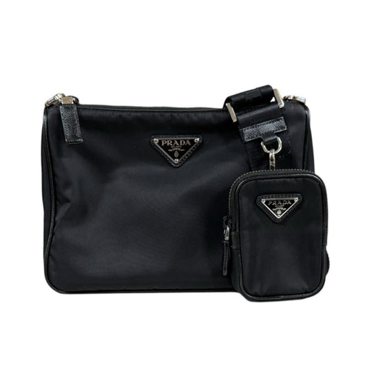 Prada Shoulder Bag Re-Nylon Black