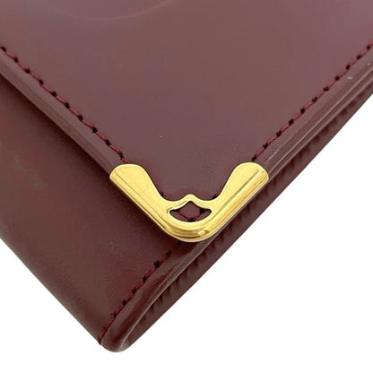 Cartier Coin Case Bordeaux Must Purse — view 7