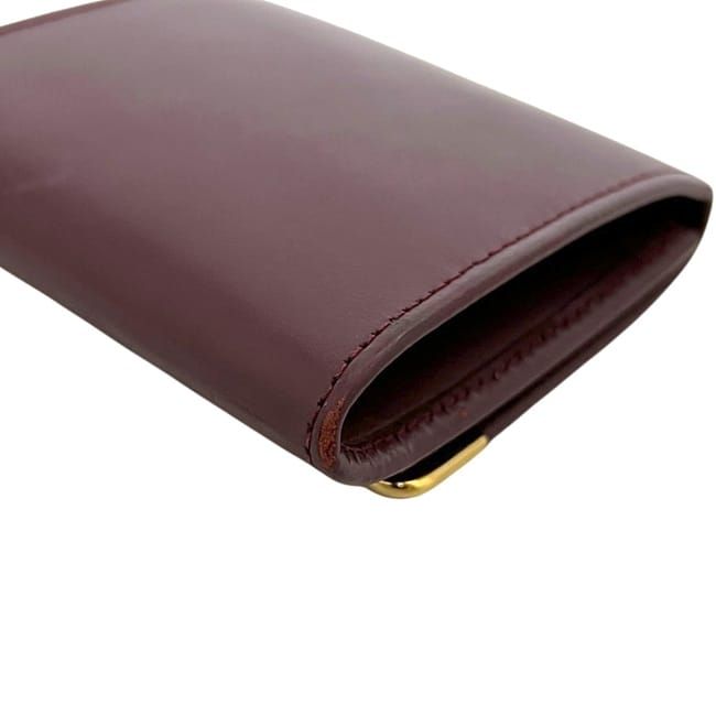 Cartier Coin Case Bordeaux Must Purse — view 6