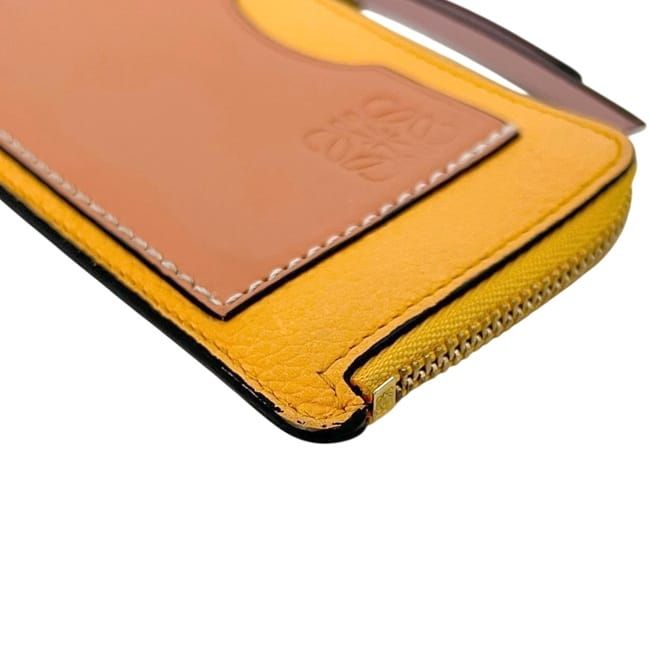 Loewe Coin Case Orange Anagram — view 8