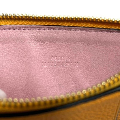 Loewe Coin Case Orange Anagram — view 3