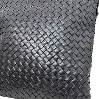 Bottega Veneta Shoulder Bag Black Intrecciato — view 9
