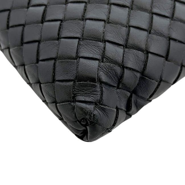Bottega Veneta Shoulder Bag Black Intrecciato — view 7