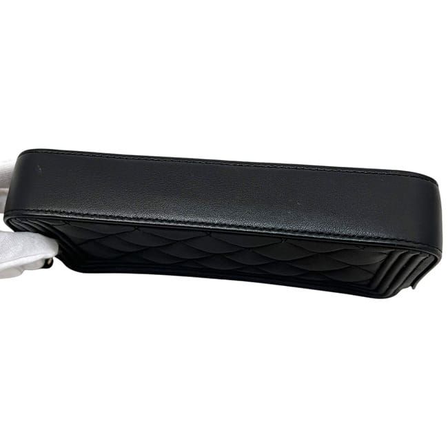 Chanel Shoulder Wallet Black Boy — view 8
