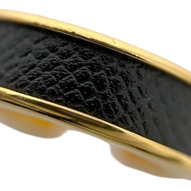 Hermes Ring Athena Double Clu Gold Black Golden — view 7