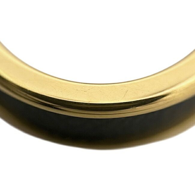 Hermes Ring Athena Double Clu Gold Black Golden — view 9