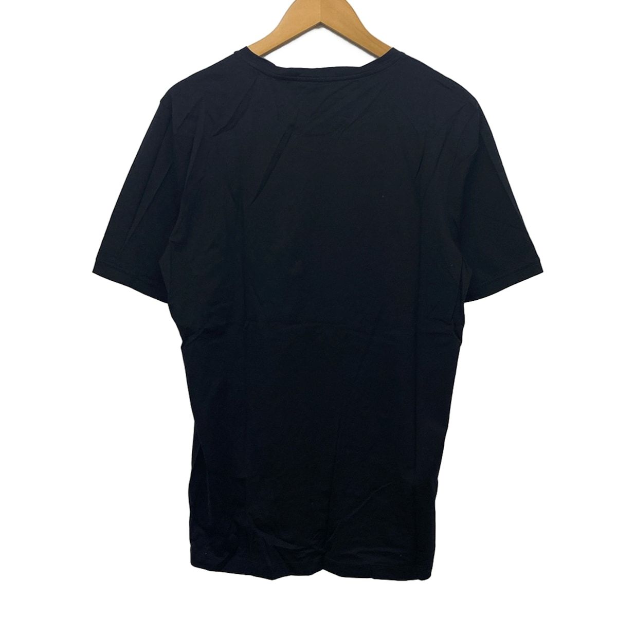 Fendi Short Sleeve T-Shirt IT 54 Black Gold Silver Crew Neck Line Stone Bag Bugs — view 2