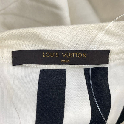Louis Vuitton Sweatshirt XXL XL Ivory Black Short Sleeve — view 3