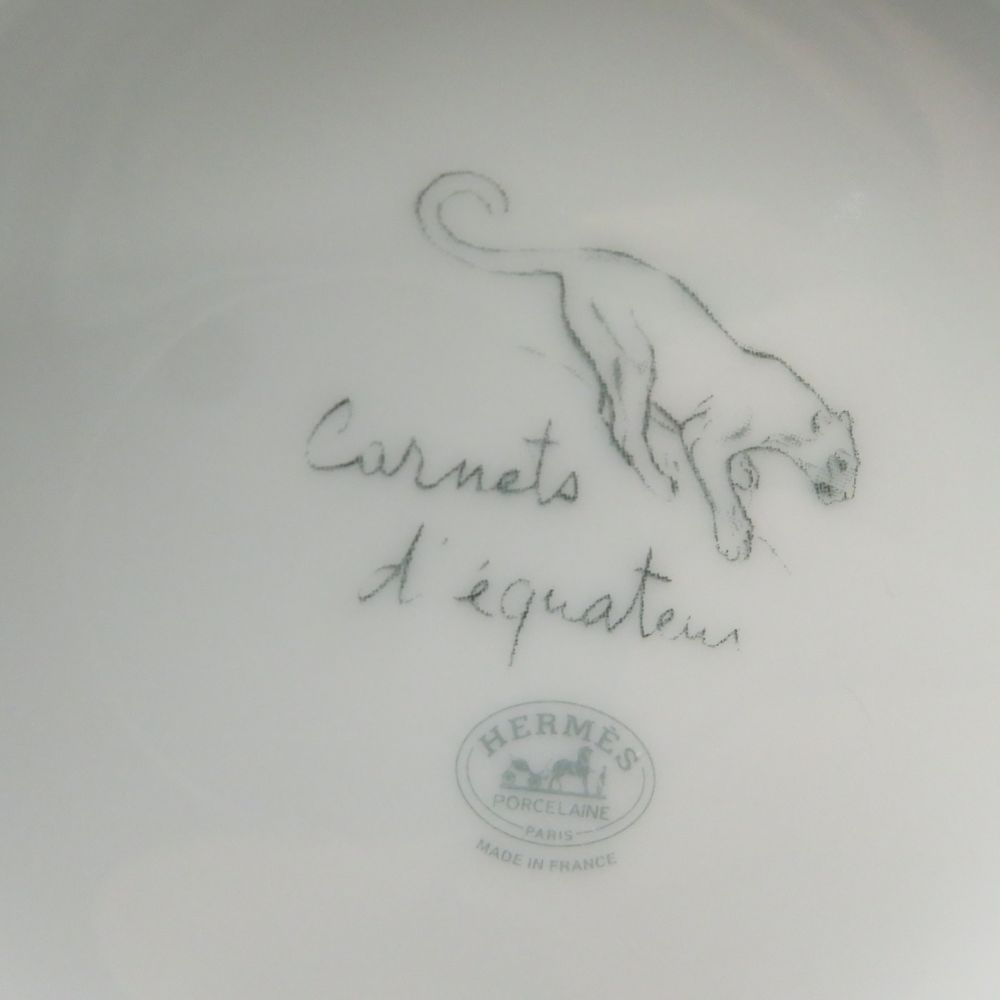 Hermes Red Roadside Sketch Tea Pot Animal — view 4