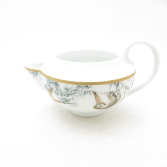 Hermes Red Roadside Sketch Creamer Animal Milk Pitcher