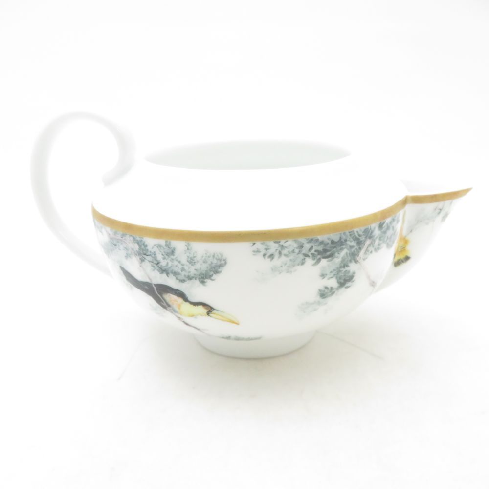 Hermes Red Roadside Sketch Creamer Animal Milk Pitcher — view 2