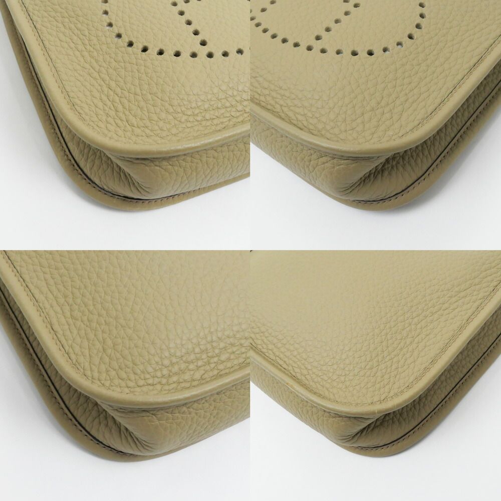 Hermes Evelyne TPM Beige Marfa Gold Taurillon Clemence Shoulder Bag Leather — view 4