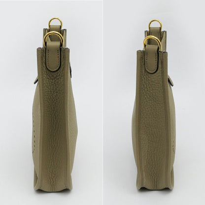 Hermes Evelyne TPM Beige Marfa Gold Taurillon Clemence Shoulder Bag Leather — view 2