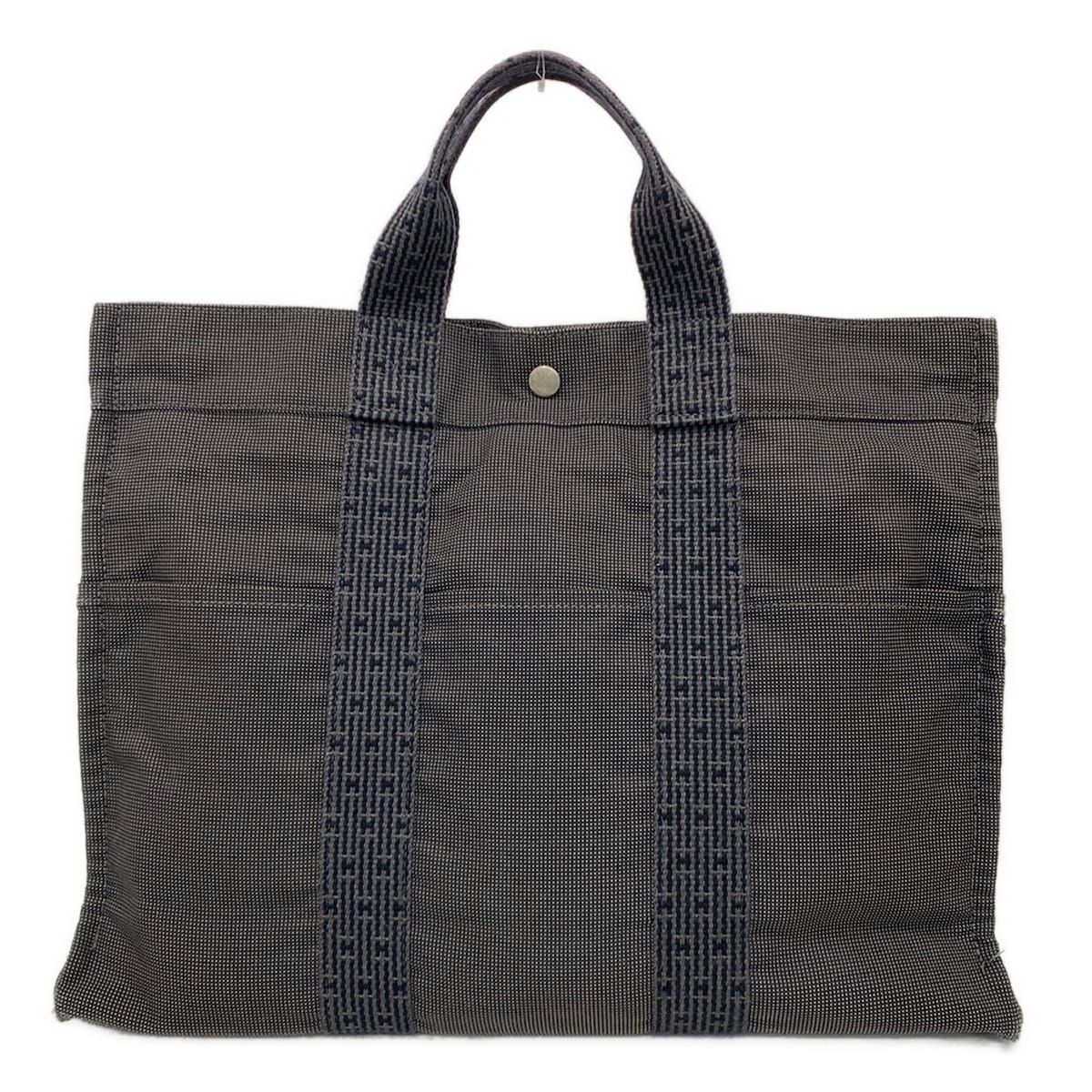 Hermes Tote Her Line MM Gray
