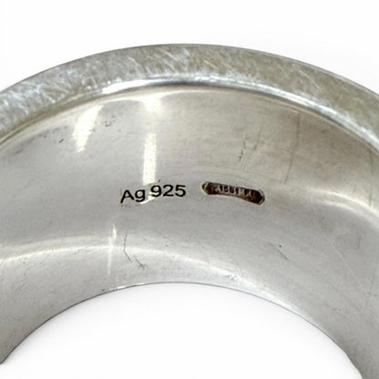 Gucci 925 Ghost Ring Wide Silver — view 7