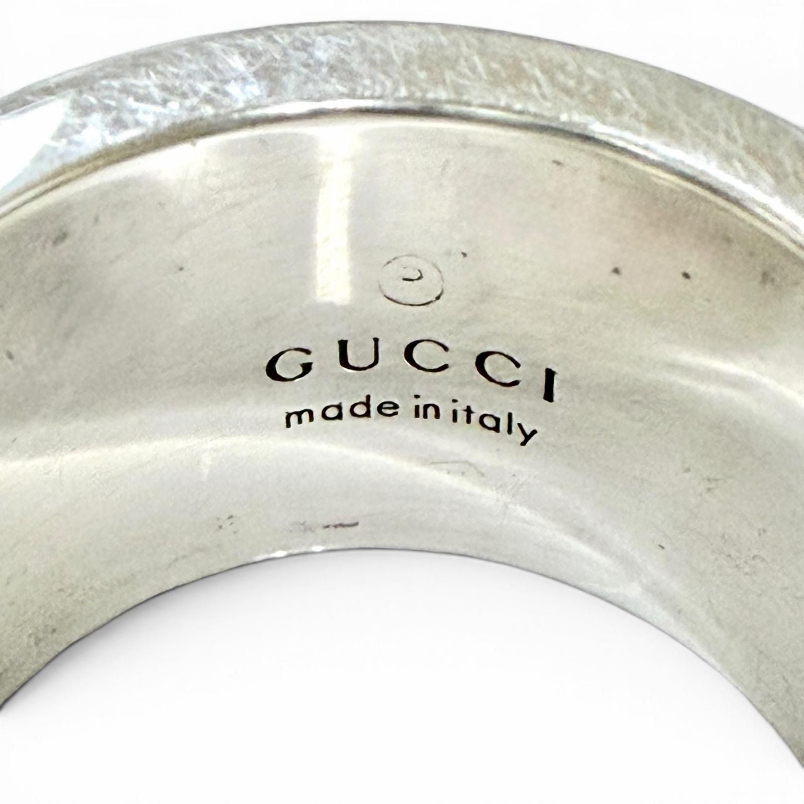 Gucci 925 Ghost Ring Wide Silver — view 6