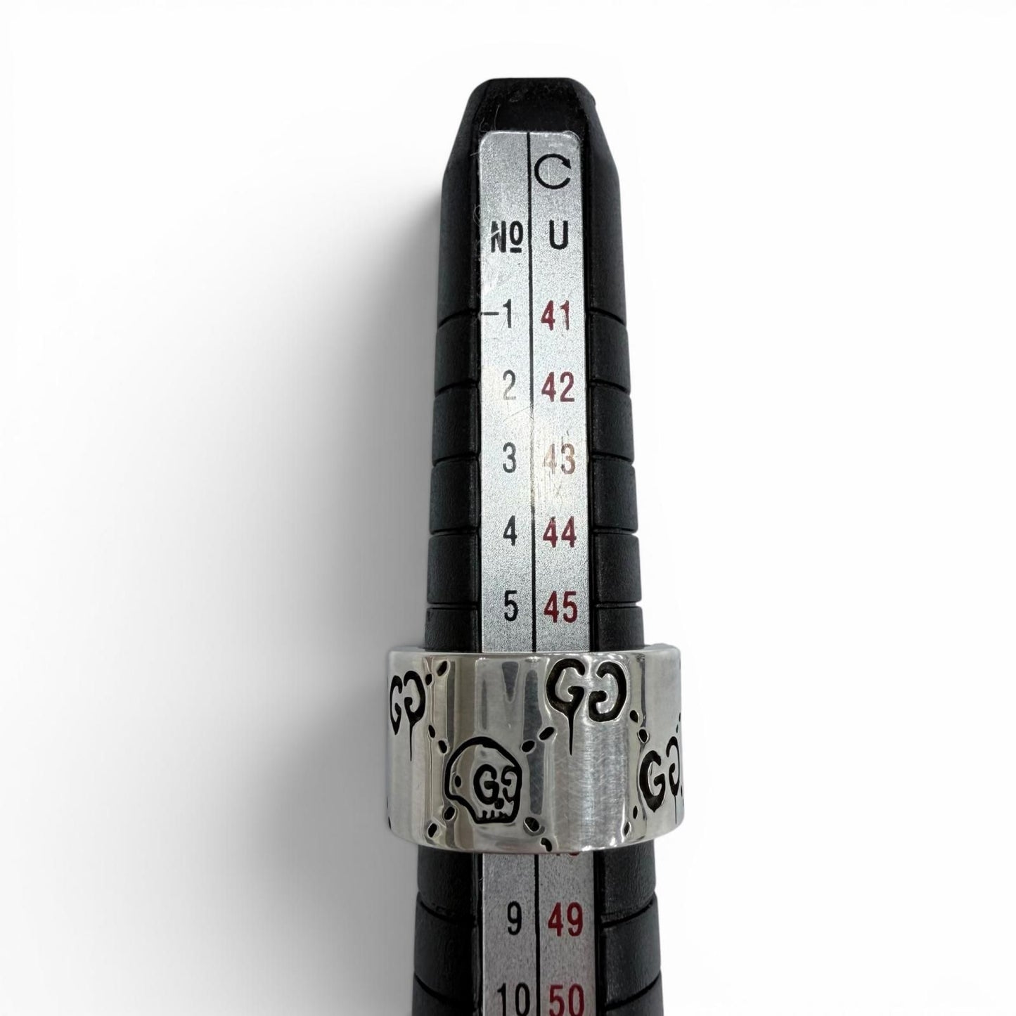 Gucci 925 Ghost Ring Wide Silver — view 9