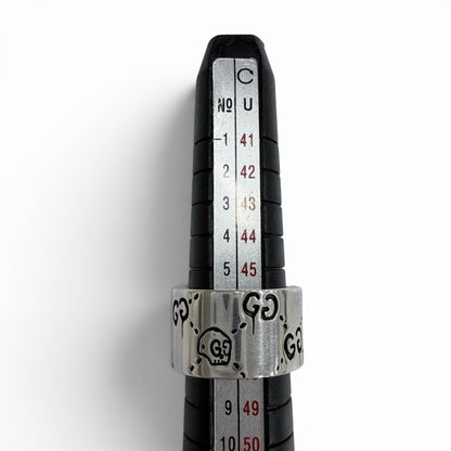 Gucci 925 Ghost Ring Wide Silver — view 9