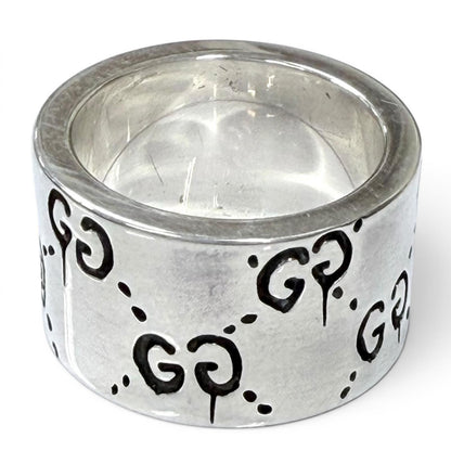 Gucci 925 Ghost Ring Wide Silver — view 2
