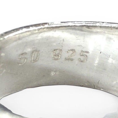 Hermes Vintage Mexico Ring 925 Combination Silver Gold — view 7