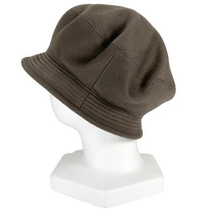 Hermes Cashmere Stitch Crochet Hat Bucket Hat Brown 56 — view 3