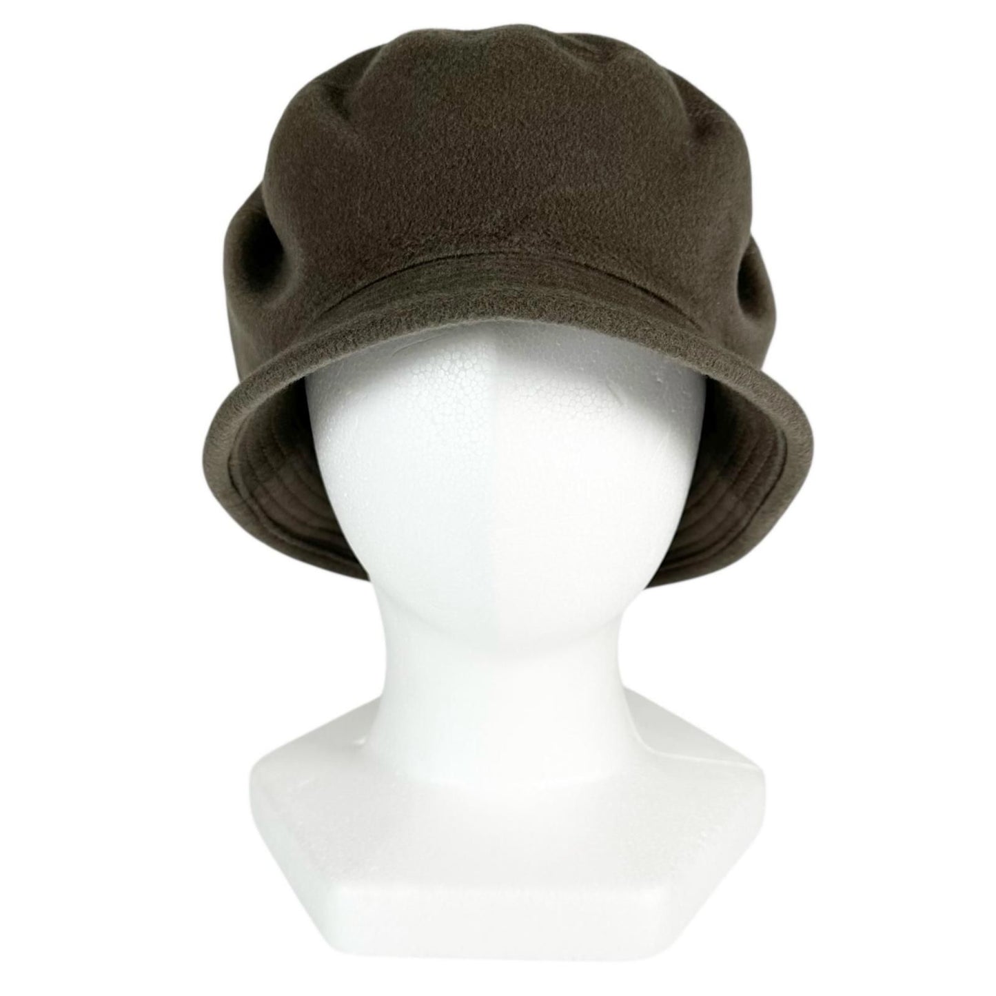 Hermes Cashmere Stitch Crochet Hat Bucket Hat Brown 56 — view 2