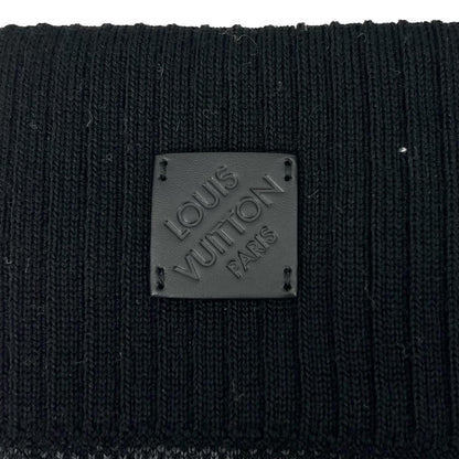 Louis Vuitton Wool Neo Petit Damier Gloves Black — view 6
