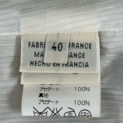 Hermes Vintage Martin Margiela Era Normandy Coast Charm Silk 100% Vest Multicolo — view 7