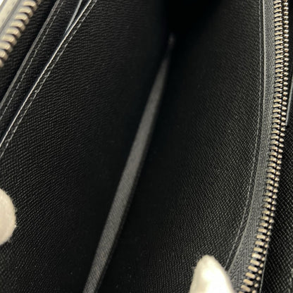 Louis Vuitton Zippy XL Monogram Eclipse Canvas Round Zip Organizer Wallet Black — view 8