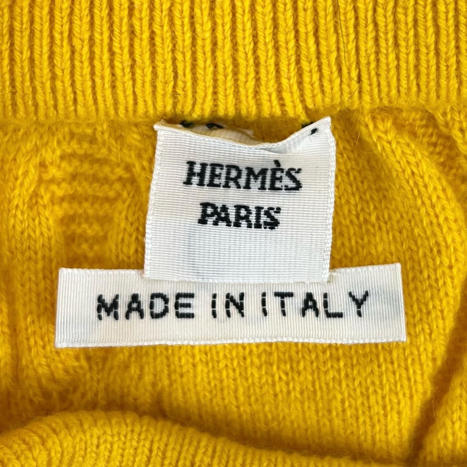 Hermes Cashmere Belt Sweater — view 5