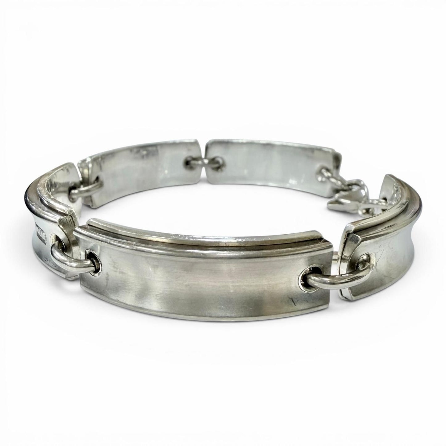 Tiffany & Co Plate Link 925 TI Bracelet Silver — view 2