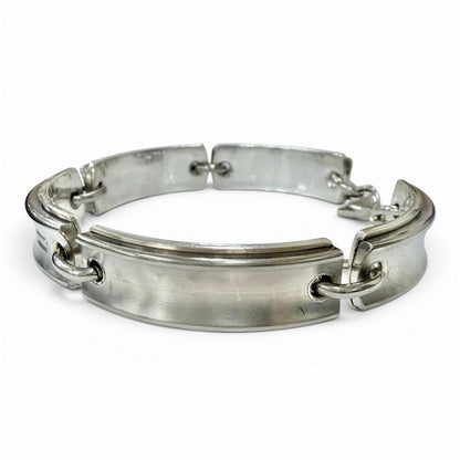 Tiffany & Co Plate Link 925 TI Bracelet Silver — view 2